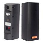 MAGICVOICE MV-26 2*7.5 CM 50 WATT 2Lİ TAKIM SİYAH TRAFOLU SÜTUN HOPARLÖR