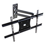 Powermaster PM-43 32-50 İnç Kilitli Lcd Led Tv Askı Aparatı Tv Duvar Askı Aparatı Hareketli 81-127 Ekran Arası