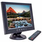 POWERMASTER PM-6092 HDMI-VGA-BNC-USB GİRİŞLİ 12 VOLT ÇIKIŞLI 10.1  LCD MONİTÖR