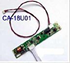 LCD-LED UNIVERSAL YÜKSELTİCİ BOARD CA-18U01 V3.0 YÜKSEK GÜÇLÜ 27 INCH DESTEKLI AYARLANABİLİR AKIM