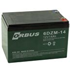 ORBUS / KIJO 12 VOLT - 14 AMPER ELEKTRİKLİ BİSİKLET AKÜSÜ (150 X 97 X 95 MM)