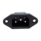 Ayt Bilgisayar Pc Elektirik Kablosu C7 Power Şase Soket Erkek Kulaklı IC-212