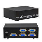 Ayt Powermaster PM-6228 4 Port 250 Mhz Monitör Çoklayıcı VGA Splitter Dağıtıcı
