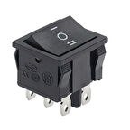 IC-130 Orta Boy Işıksız On-Off-On Anahtar 6P