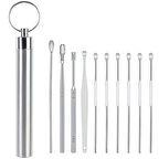 Ayt Sunup SN-27132 Paslanmaz Çelik 10’lu Kulak Temizleme Seti Kulak Temizleyici