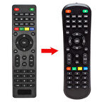 Ayt Nextstar 5000 HD Punto Next Uyumlu Uydu Alıcı Kumandası Uzaktan Kumanda