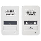 Powermaster DA-241 İntercom Çift Yönlü 200 Metre Menzilli Vezne Gişe Mikrofon Seti 