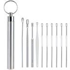 Sunup SN-27132 Paslanmaz Çelik 10'Lu Kulak Temizleme Seti
