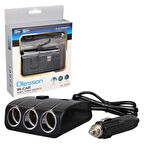 Olesson 1506 12-24V 120 Watt 3'LÜ Araç Çakmak Çoklayıcı