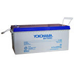 Yokohama YH-27019 12V 200Ah Tam Bakımsız Deep Cycle Jel Akü 532X240x221mm Yeni Tarihli Taze Akü