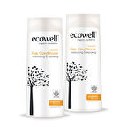 Ecowell Saç Bakım Kremi 300 ml x 2 Adet