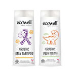 Ecowell Bebe Şampuanı 300 ml & Bebe Losyonu 300 ml