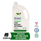Organik Elde Bulaşık Deterjanı (2500 ml) - Ecos3