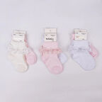 Akel 2'li Aks. Bebek Soket Çorap K44023 Asorti