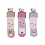 Katamino Yarlin Kız Havlu Soket Çorap 250235 Asorti