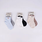 Retkit 2'li Erkek Bebek Soket Çorap K44144 Asorti