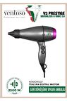 Ventoso V3 Prestige Brushless & Ionic 2.0 2500w Profesyonel Fön Makinesi Anatolıan Fuschıa PRESTIGE
