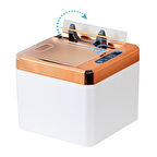 Ayt Sunup SN-20326 Otomatik Sensörlü Kürdan Dağıtıcı Şarjlı Kürdanlık 95x95x80 mm