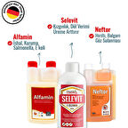 Munich Vet 3'lü Set Selevit Üreme (500 ml) - Neftor Hırıltı (500 ml) - Alfamin İshal (500 ml)