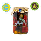 Alaçatı Naturel Doğal Patlıcan Dolma Turşusu 660cc Süzme 300 g e