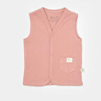 Biorganic Waffle Smile Bebek Yelek 61502