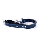 Doggie Konfor Klasik Deri Gezdirme Royalblue 2,5x120 Cm 