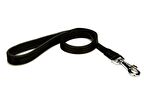 Doggie Dokuma Köpek Gezdirme Kayışı M 2x140cm Siyah