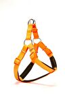 Doggie Comfort RoninYumuşak Dokuma Göğüs Tasması M 2x45-55cm Turuncu