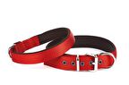 Doggie Konfor Seri Dokuma Köpek Boyun Tasması 4x57-65cm Kırmızı