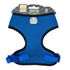 Doggie Dokuma Havalı Junıor Göğüs Tasması Royalblue 1,5x25-35 Cm 
