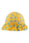 Kitti Kız Bebek Maksi Şapka Sarı