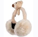 Kitti Kulaklık Bej Figürlü