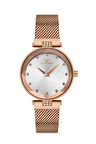Rose Hasır Kordon Kadın Kol Saati FL21297C-C