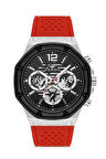 Ferro Kırmızı Silikon Kordon Erkek Kol Saati LFM31398A-J8