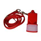 Povit Hakem Düdüğü İpli Kırmızı Renkli Düdük LKS 75-K