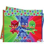 PJ MASKELİLER MASA ÖRTÜSÜ 120X180(PLASTİK)