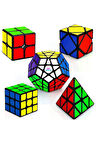 Zeka Küpü Seti 2x2,3x3,pyramid,skewb,megaminx Speed Cube Set