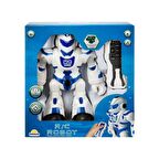 Uzaktan Kumandalı Müzikli ve Işıklı Programlanabilir Robot  22 Cm