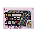 Boncuklu Saç Tasarım Seti - Güzellik Seti Saç Yapımı