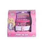 4279 3 Katmanlı Çantalı Makyaj Seti -Sunman