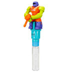 Robot Figürlü Su Oyunu - Baloncuk Oyunu - 625P - Mor Kasklı