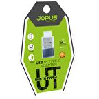 JOPUS   Usb To Type C Adapter  Sarj Çevirici Aparat JO-TY04 Gri