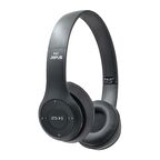 Jopus Bluetooth Kulaklik P47 Mikrofonlu Micro SD Okuyuculu Siyah
