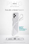 iPhone 15 Pro Max Şeffaf Silikon Kılıf Kamera Korumalı Darbe Emicili Tıpalı JS-238