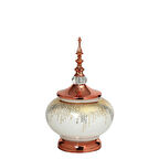 Vitale Sultan Bronz Kapaklı Vazo AK.JE0030