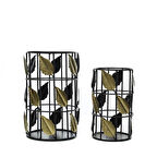 Vitale Yapraklı Tealight Mumluk Set AK.JFA65004030