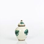 Vitale Yaprak Desenli Şah Küp Yeşil 21 cm AK.NRH0088