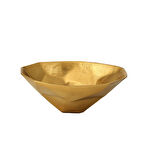 GOLD DEKORATİF KASE 32*25*12 CM