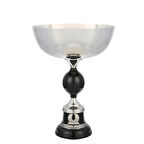 Vitale Royal Ayaklı Kase Gümüş 42 cm 32*32*42 CM