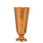 Vitale Bakır Çizgili Çiçeklik Küçük 16*36 Cm AK.IR0151